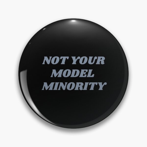 Item preview, Not Your Model Minority - Asian Lives Matter Spread Awareness (Blue Version) designed and sold by yumiso.