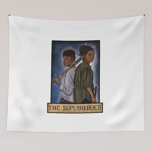 Item preview, The Superheroes designed and sold by sketchyemma.
