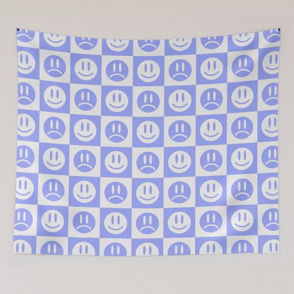 Item preview, chess pattern with smilies designed and sold by ZANGRAM.