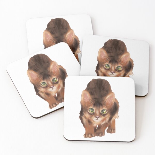 Item preview, Somali Cat Vector Painting designed and sold by Chrissy Hoff Hudson.