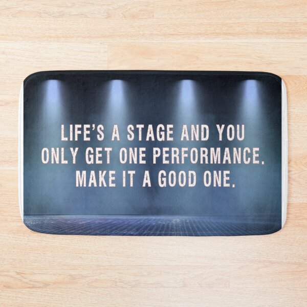Item preview, life's stage designed and sold by Tony Cabralre.