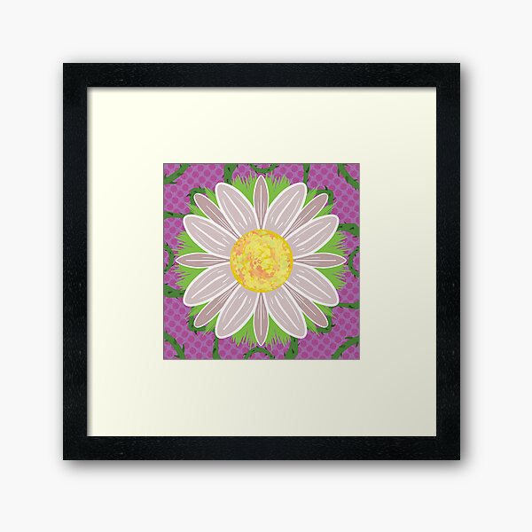 Flower Power Framed Art Print