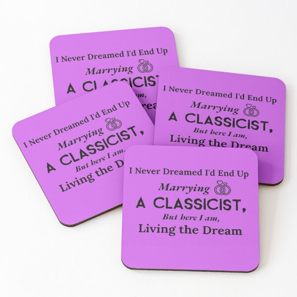 Item preview, Married to a Classicist designed and sold by Specialized Job Merchandise.