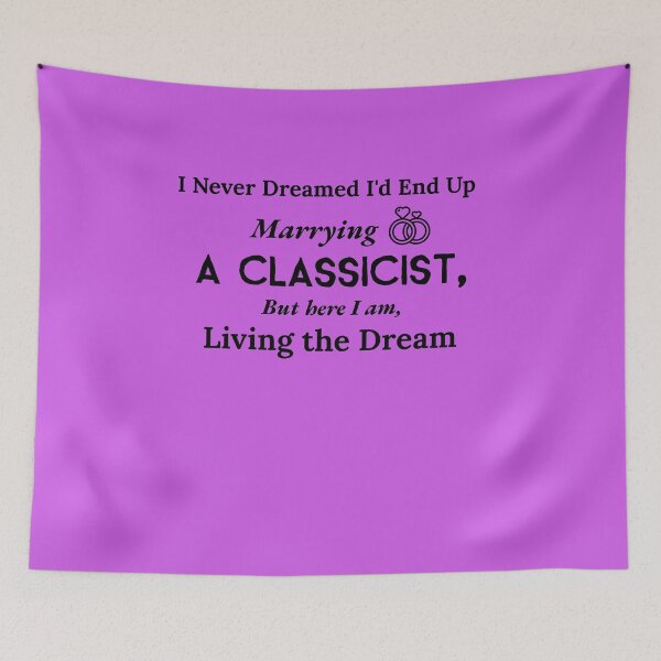 Item preview, Married to a Classicist designed and sold by Specialized Job Merchandise.