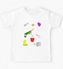 Gardening Pattern Kids Tee
