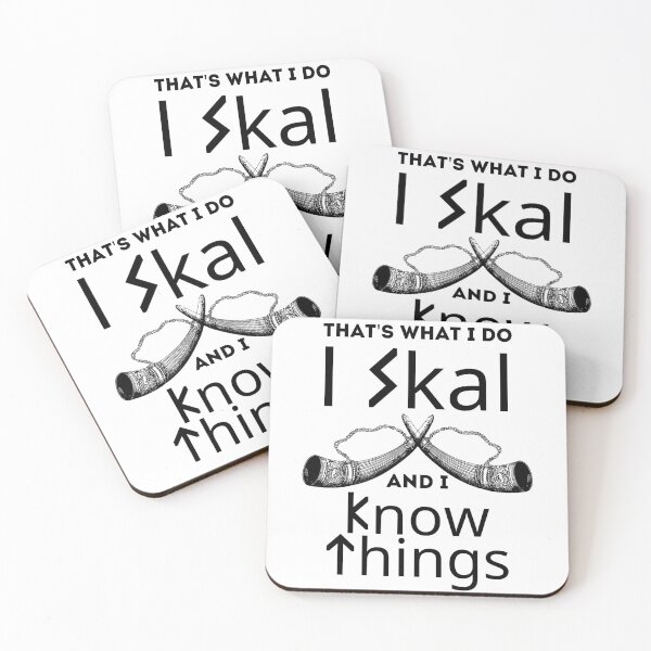 Item preview, That's what I do I Skal and I know things designed and sold by MerchActually.