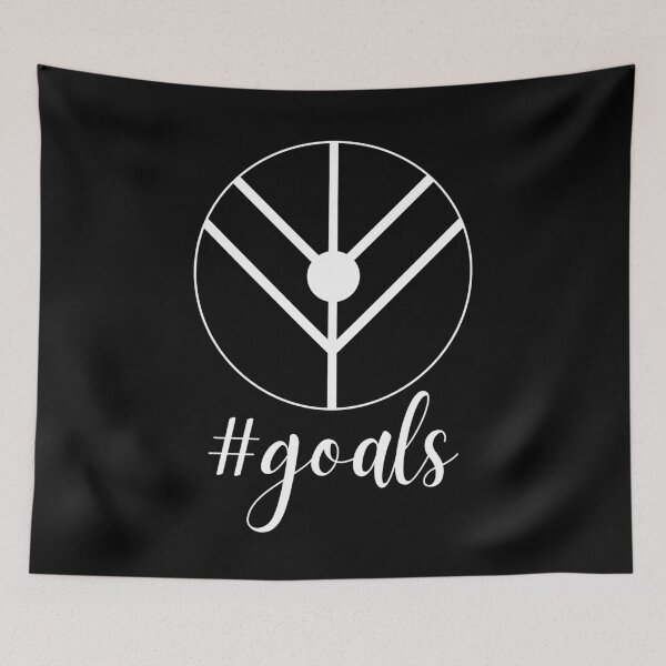 Item preview, Goals - Shield Maiden - Line Art designed and sold by MerchActually.