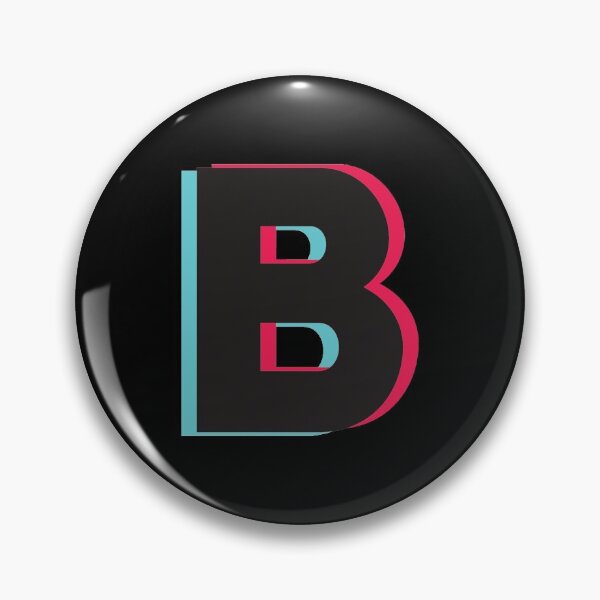 Item preview, TikTok Monogram B designed and sold by Fantiful.