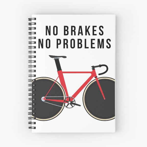 Item preview, No Brakes No Problems - Track Bike designed and sold by Coldwater-Gifts.