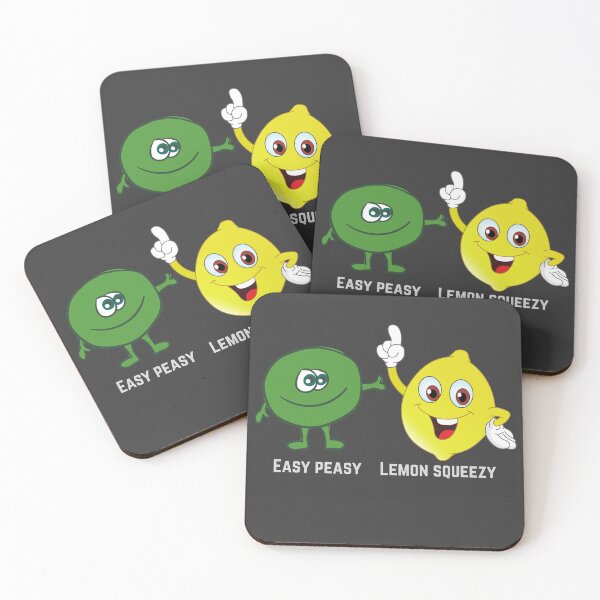 Item preview, Easy Peasy Lemon Squeezy designed and sold by Nicola Leyh.