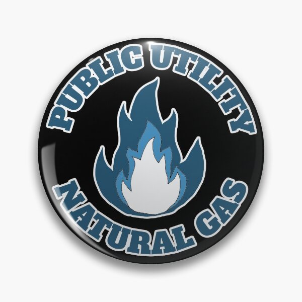 Item preview, Public Utility - Natural Gas - Blue Flame designed and sold by Chubuter.
