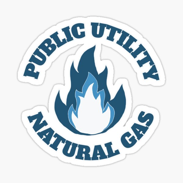 Item preview, Public Utility - Natural Gas - Blue Flame designed and sold by Chubuter.