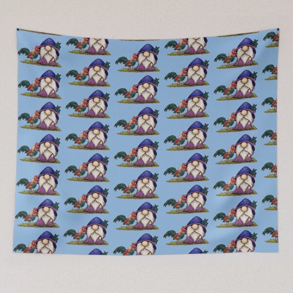 Item preview, Gnome and Rooster designed and sold by SarahCD13.