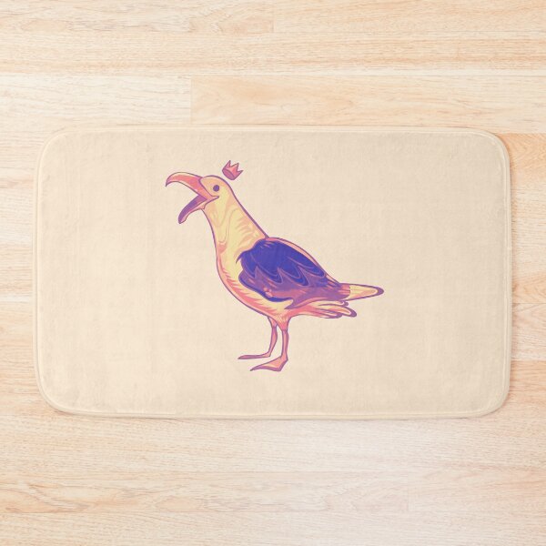 Item preview, Purple Screaming Seagull designed and sold by GalaxyChicken.
