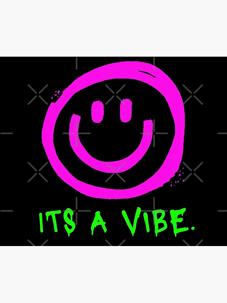 "ITS A VIBE (SMILEY FACE)" Photographic Print for Sale by HeavyLiftGift