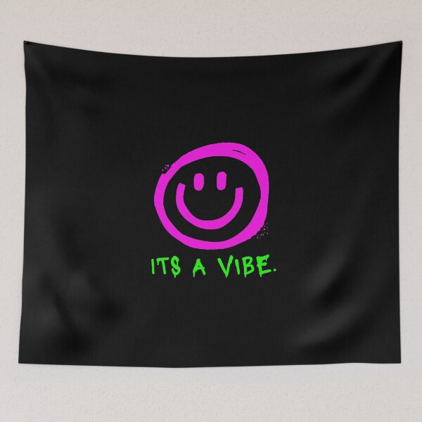 Item preview, ITS A VIBE (SMILEY FACE) designed and sold by HeavyLiftGift.