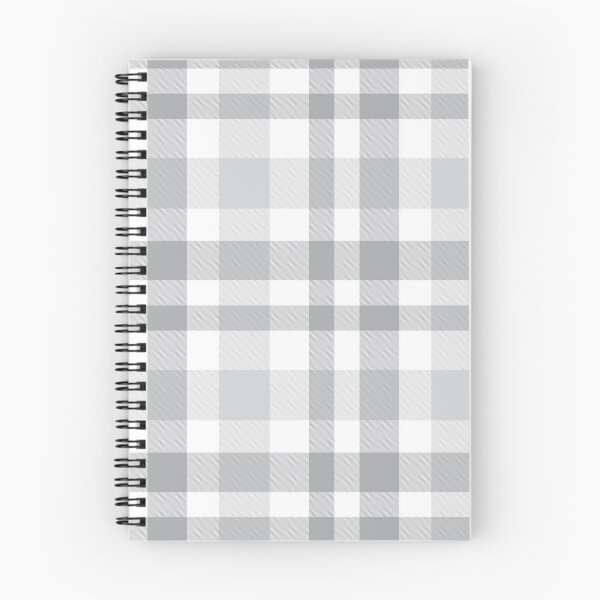 Item preview, White Plaid Tartan Textured Pattern designed and sold by Siu-Hong Mok.