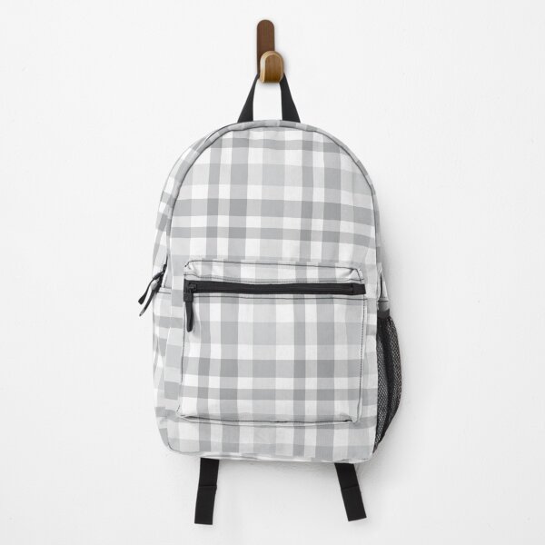 Item preview, White Plaid Tartan Textured Pattern designed and sold by Siu-Hong Mok.