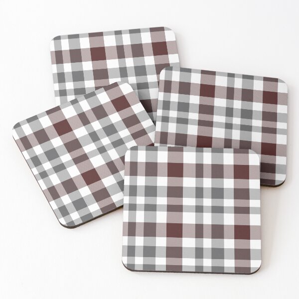 Item preview, Burgundy Plaid Tartan Textured Pattern designed and sold by Siu-Hong Mok.