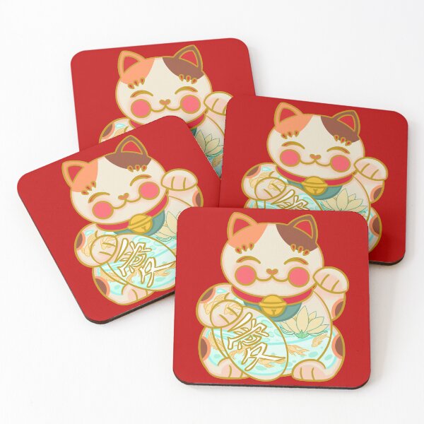Item preview, Lucky Cat Manekineko designed and sold by SabrinaSana.