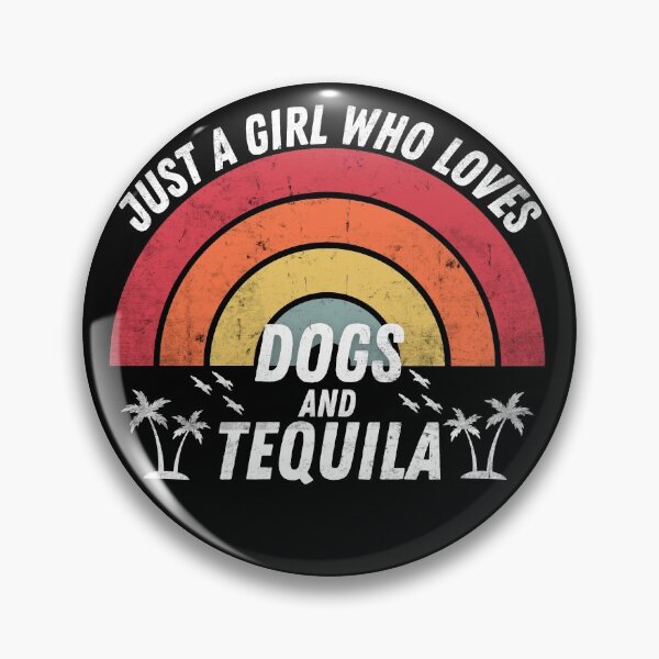 Item preview, Just A Girl Who Loves Dogs And Tequila designed and sold by Zeevla.