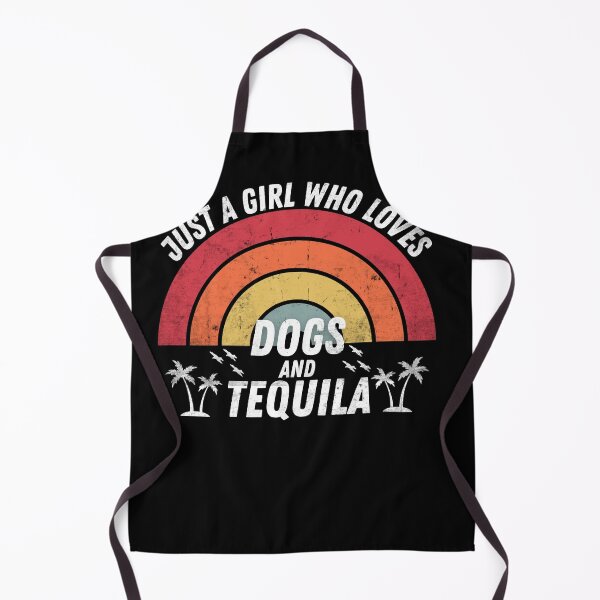 Item preview, Just A Girl Who Loves Dogs And Tequila designed and sold by Zeevla.