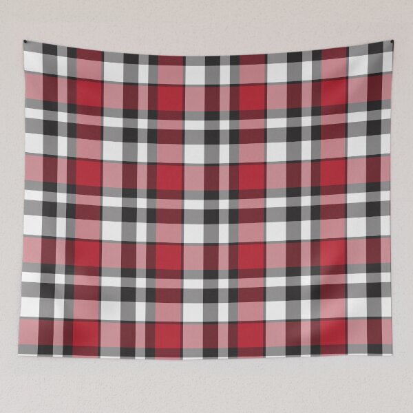 Item preview, Red Plaid Tartan Textured Pattern designed and sold by Siu-Hong Mok.