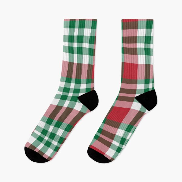 Aperçu de l'œuvre Christmas Plaid Tartan Textured Pattern créée et vendue par Siu-Hong Mok.