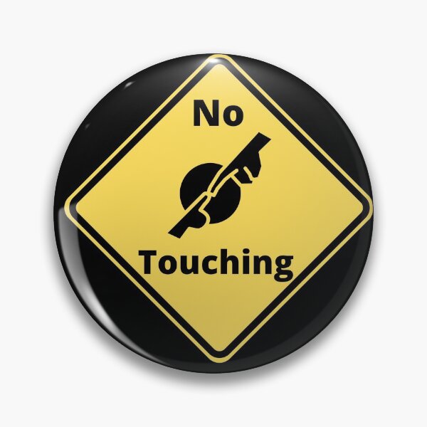 Item preview, Mr. Queen - No Touching Warning Sign designed and sold by kdramastan.