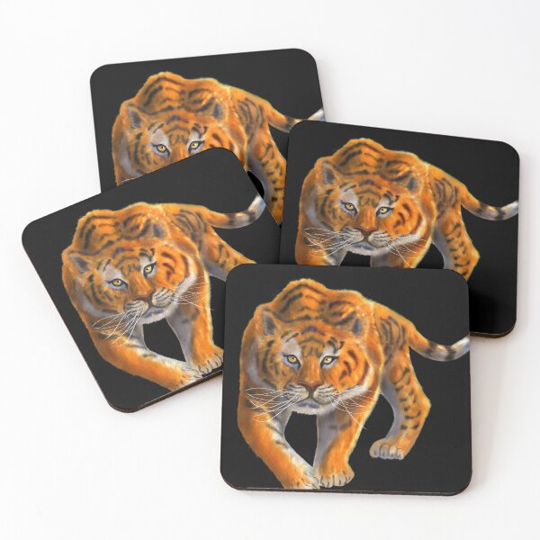 Item preview, Tiger stepping out of the dark designed and sold by Gohan25.