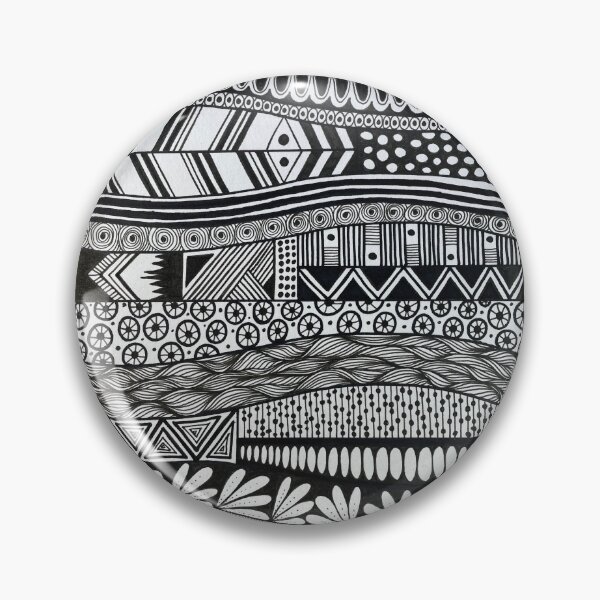Item preview, Geometric Doodle Pattern by Judy Richardson 2021 designed and sold by JRtreasures.