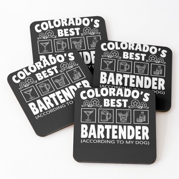 Item preview, Best Bartender, Colorado designed and sold by Home-Spirit.