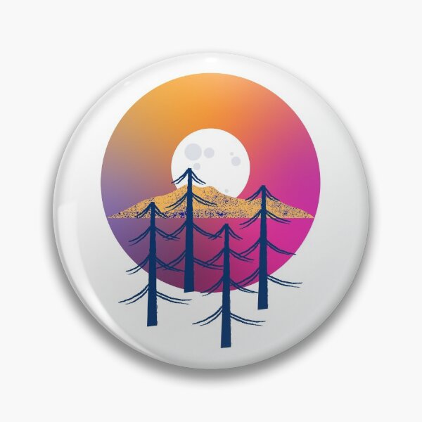 Item preview, Minimalist Mountain Landscape designed and sold by StylenNook.
