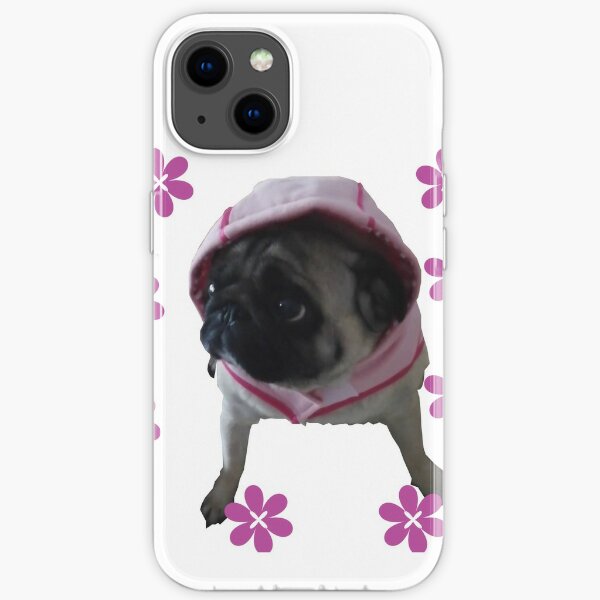  loyal and charming pug iPhone Soft Case