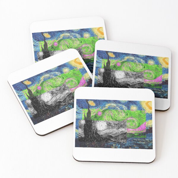 Item preview, Vincent van Gogh's Starry, Starry Night designed and sold by BLOGGER-WRITER.