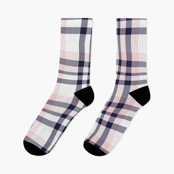 Artikelvorschau, Pink Navy Plaid Tartan Textured Pattern entworfen und verkauft von Siu-Hong Mok.