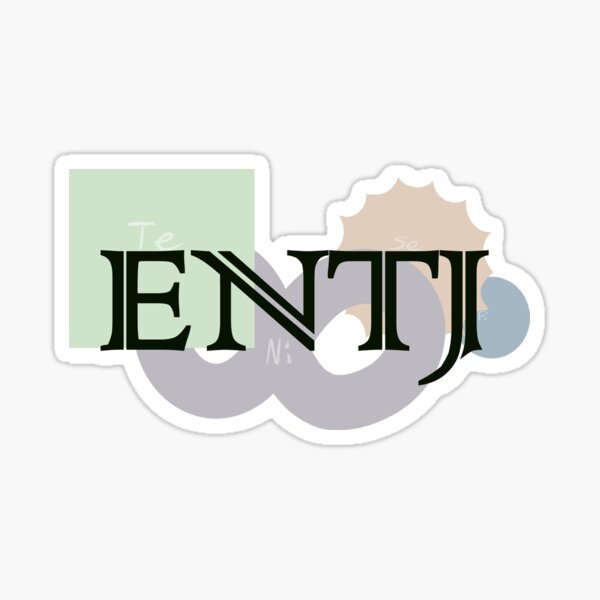 MBTI Type: ENTJ Sticker