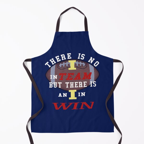 Item preview, There's No I in Team, But there's an I in Win football tee designed and sold by BRtisticDesigns.