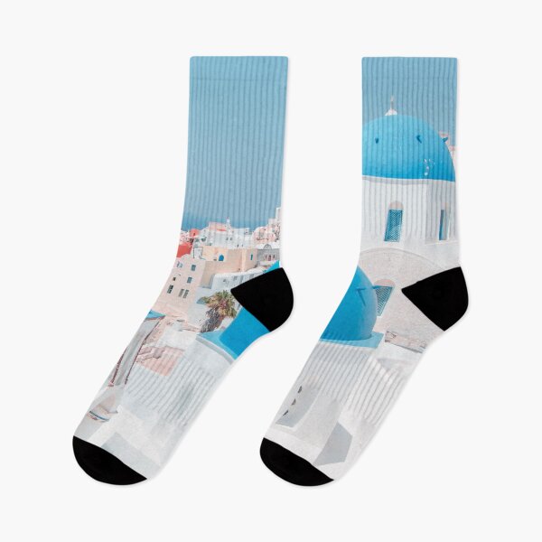 Item preview, Santorini blue church designed and sold by ArnitaArnita.