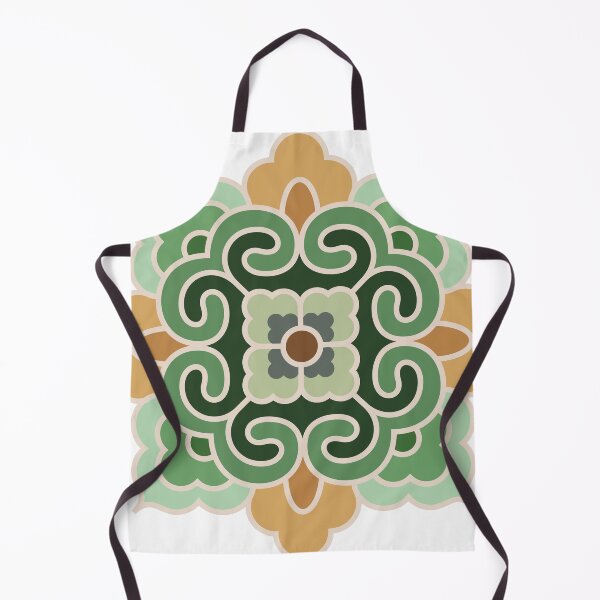 Item preview, Korean Traditional Beige Pattern Style 4 on White BG designed and sold by FollowtheOrigin.