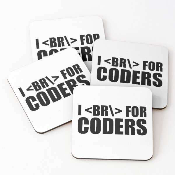 Item preview, I Brake For Coders | Programer designed and sold by GravitiTees.
