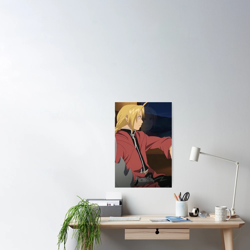 Fullmetal Alchemist Brotherhood: Ed and Al Anime Wall Scroll