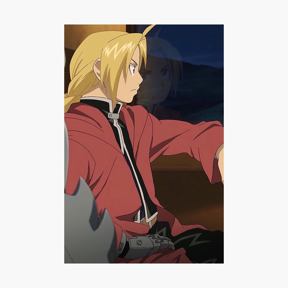 Fullmetal Alchemist Brotherhood: Ed and Al Anime Wall Scroll