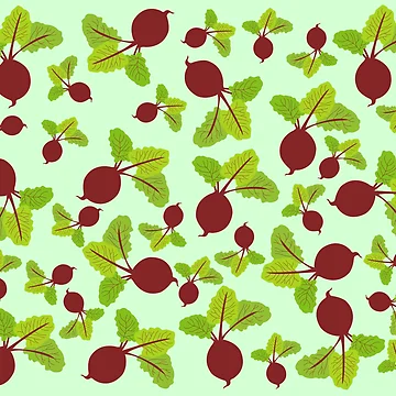 Artwork thumbnail, Beetroot Pattern by idovedesign