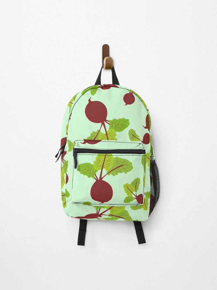 Thumbnail 1 of 3, Backpack, Beetroot Pattern designed and sold by idovedesign.