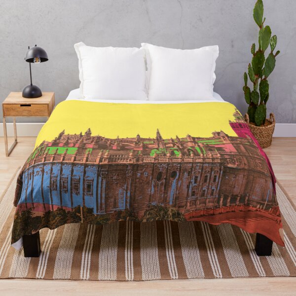 Item preview, Skyline Seville Cathedral, vintage landmark Spain designed and sold by Mauswohn.