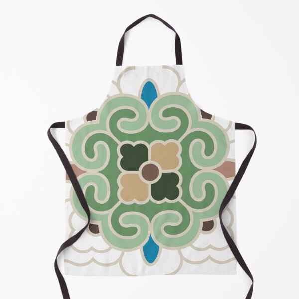 Item preview, Korean Traditional Beige Pattern Style 6 on White BG designed and sold by FollowtheOrigin.