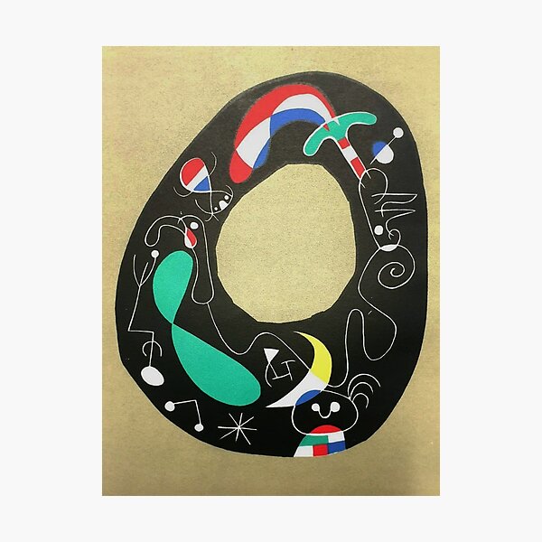 Joan miro Lámina fotográfica