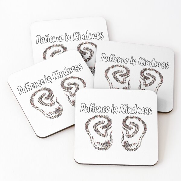 Item preview, Patience is Kindness Impaired Hearing Loss Hard of Hearing and Deafness designed and sold by NadeenInspires.