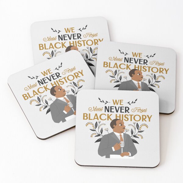 Item preview, We Must Never Forget Black History designed and sold by AladdinMktgs.